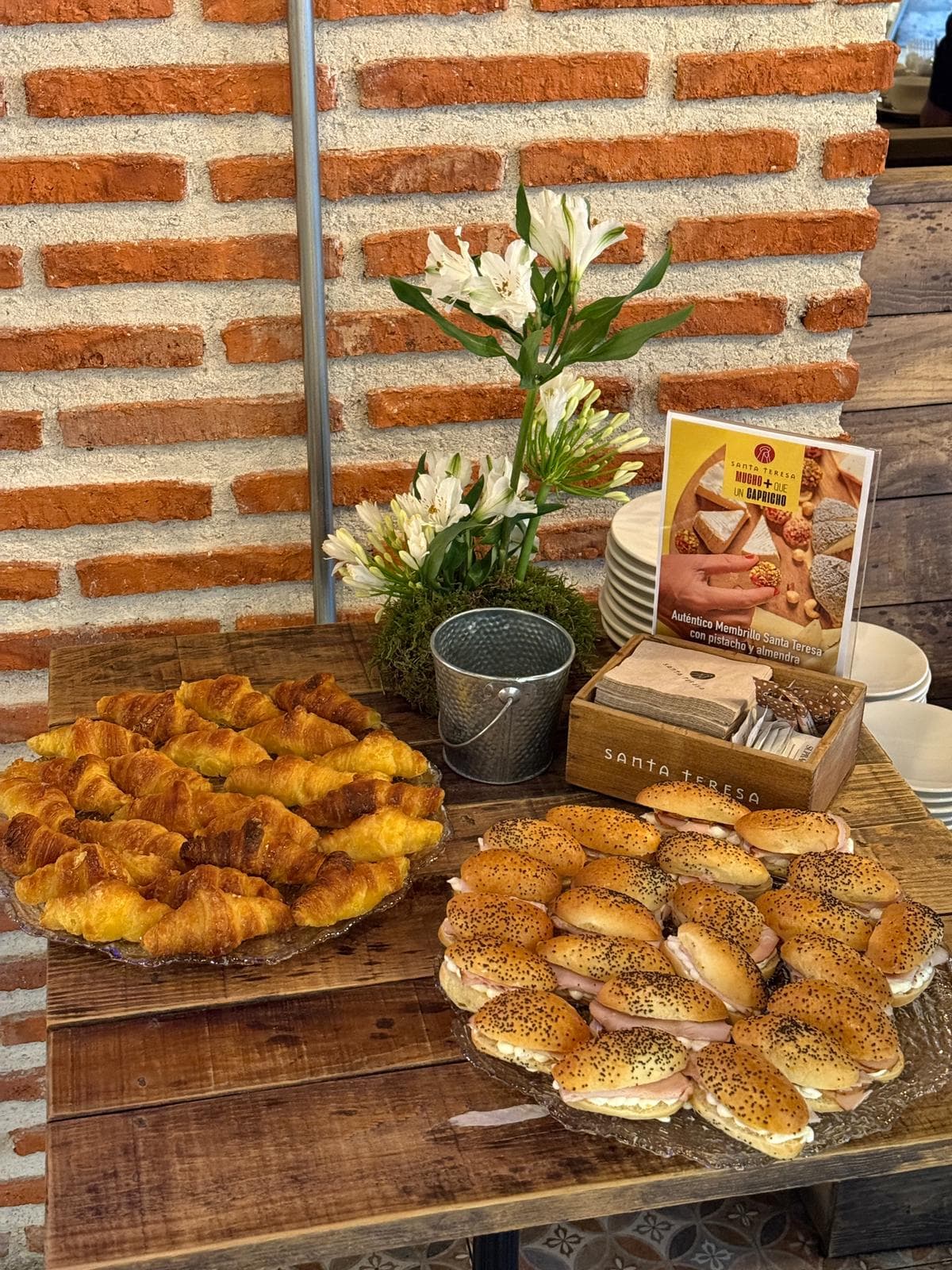 Experiencia de asistente en coffee break